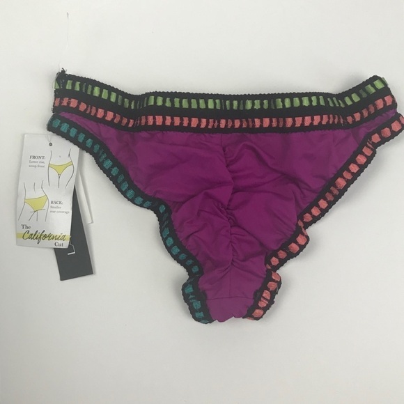 La Blanca Colorblock Bikini Bottom US 4 - Picture 4 of 4
